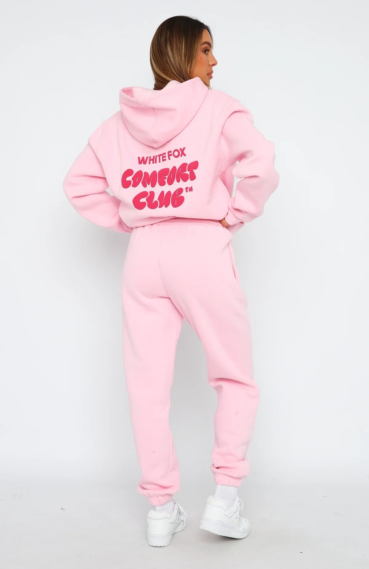 Suit Fashion Sports Long Sleeve Pullover Hoodie Two-Piece Set