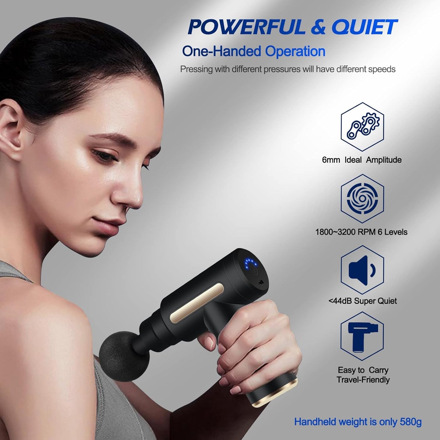 Mini Percussion Muscle Massage Gun