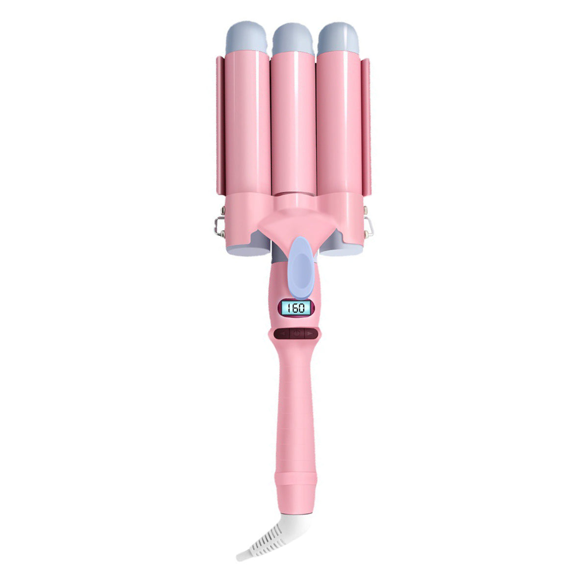 Multi-Temperature Control Triple Barrel Curling Iron