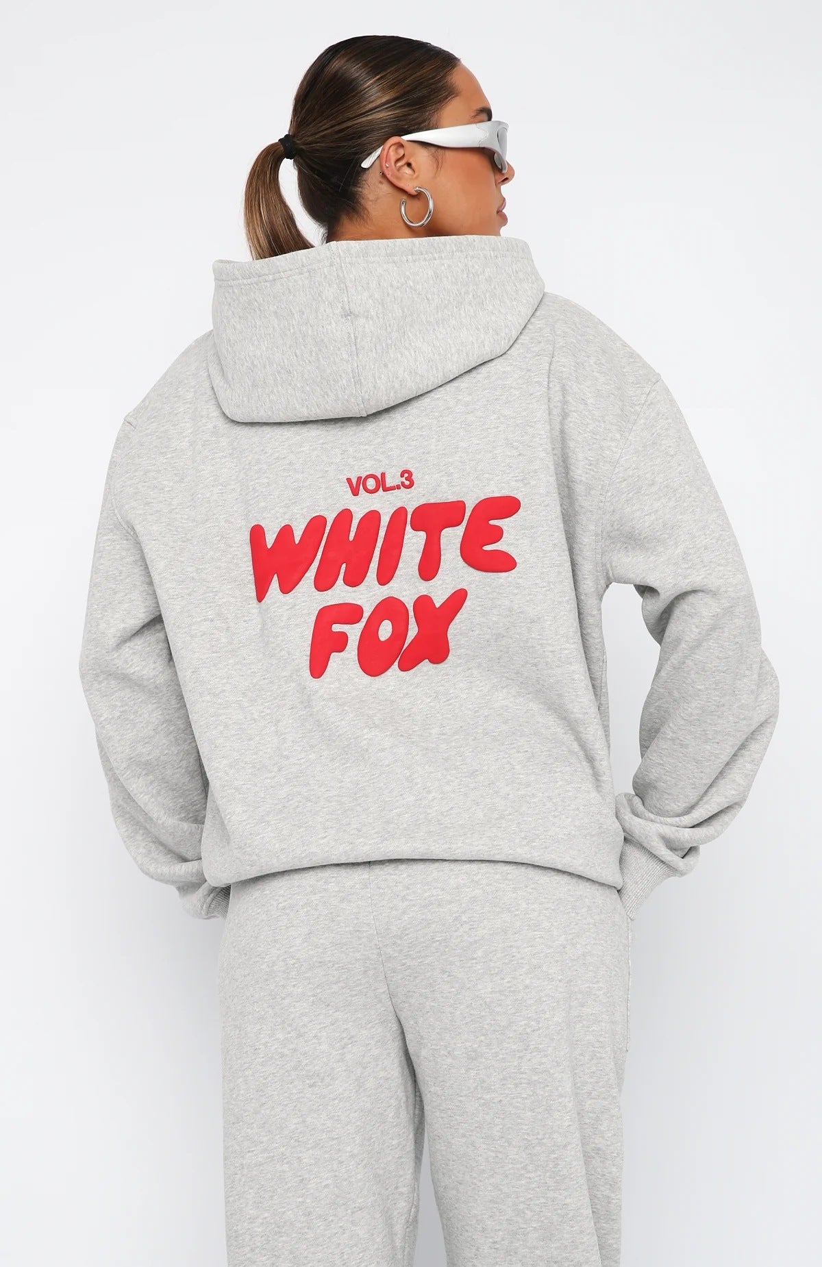 Sweater Suit Fashion Sports Long Sleeve Pullover Hooded Sweater Two-Piece Set